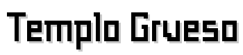 Templo-Grueso font